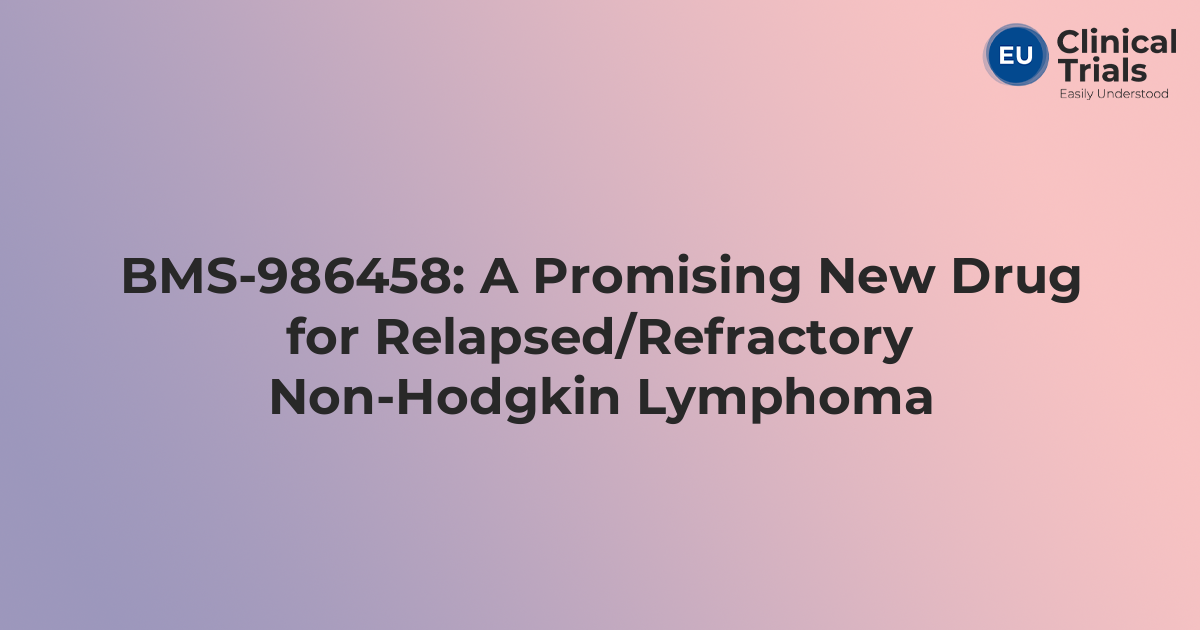 Bms-986458 – Application in Therapy and Current Clinical
