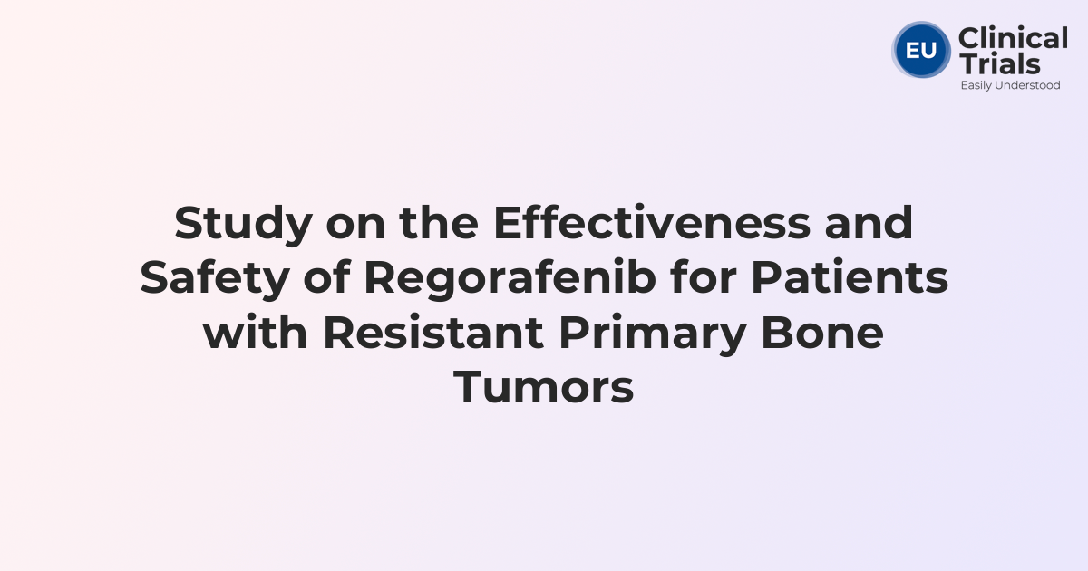 Study on the Effectiveness and Safety of Regorafenib for Patients with ...