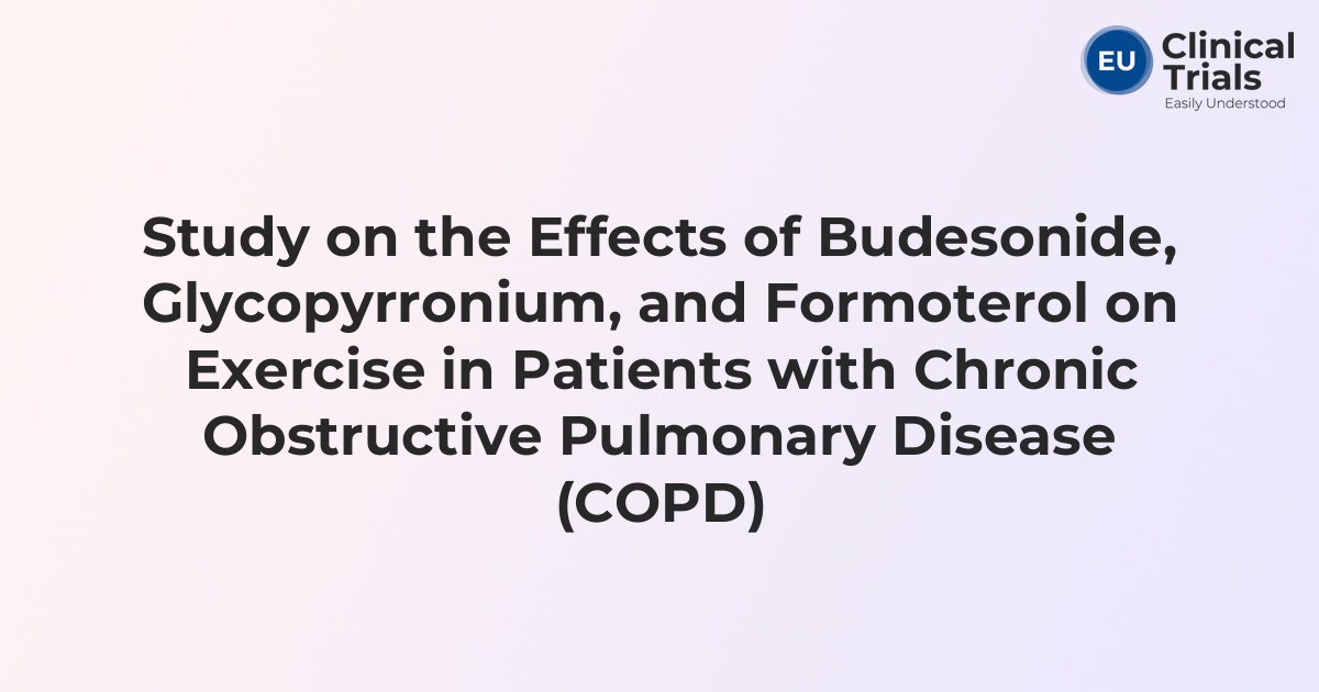 Study on the Effects of Budesonide, Glycopyrronium, and Formoterol on ...