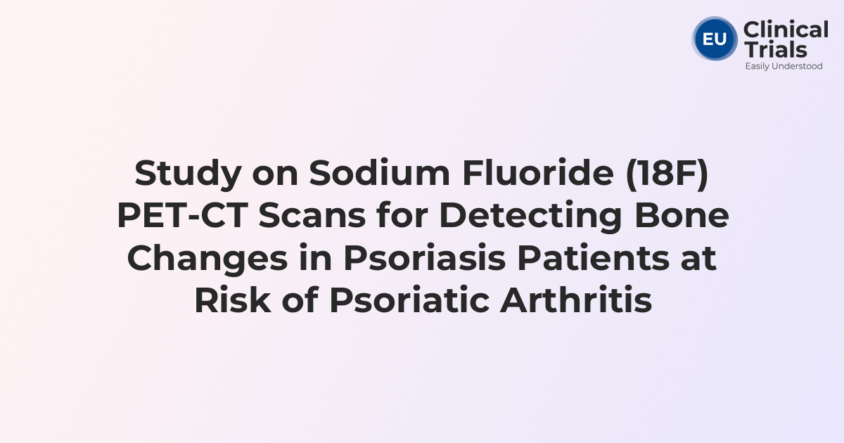 Study on Sodium Fluoride (18F) PET-CT Scans for Detecting Bone Changes ...